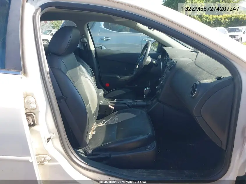 2007 Pontiac G6 Gtp VIN: 1G2ZM587274207247 Lot: 45536826