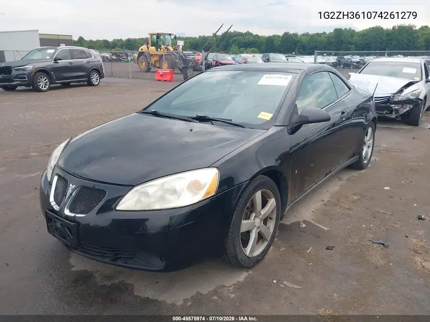 2007 Pontiac G6 Gt VIN: 1G2ZH361074261279 Lot: 45575974