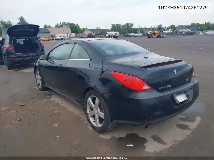 2007 Pontiac G6 Gt VIN: 1G2ZH361074261279 Lot: 45575974