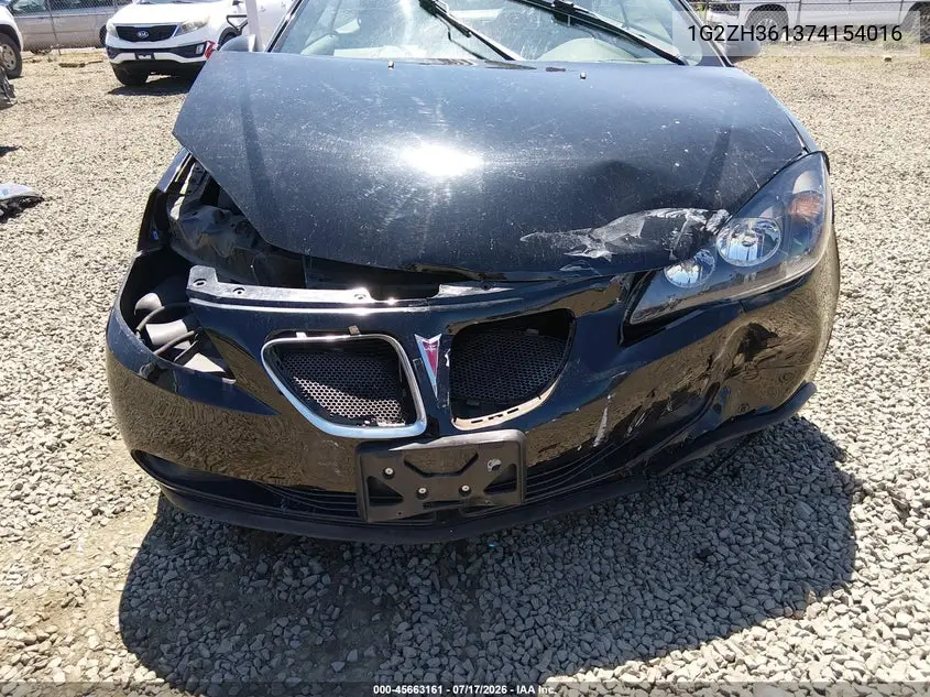 2007 Pontiac G6 Gt VIN: 1G2ZH361374154016 Lot: 45663161