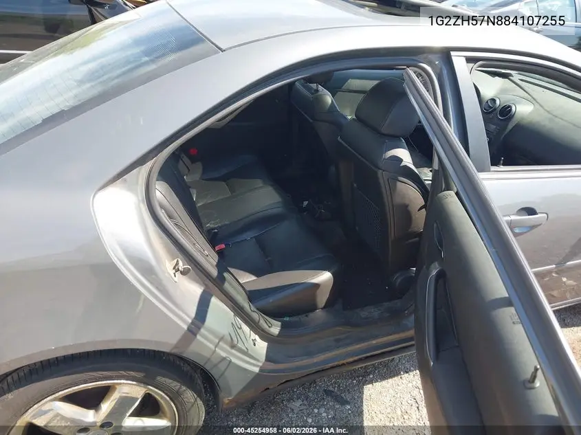 2008 Pontiac G6 Gt VIN: 1G2ZH57N884107255 Lot: 45254958