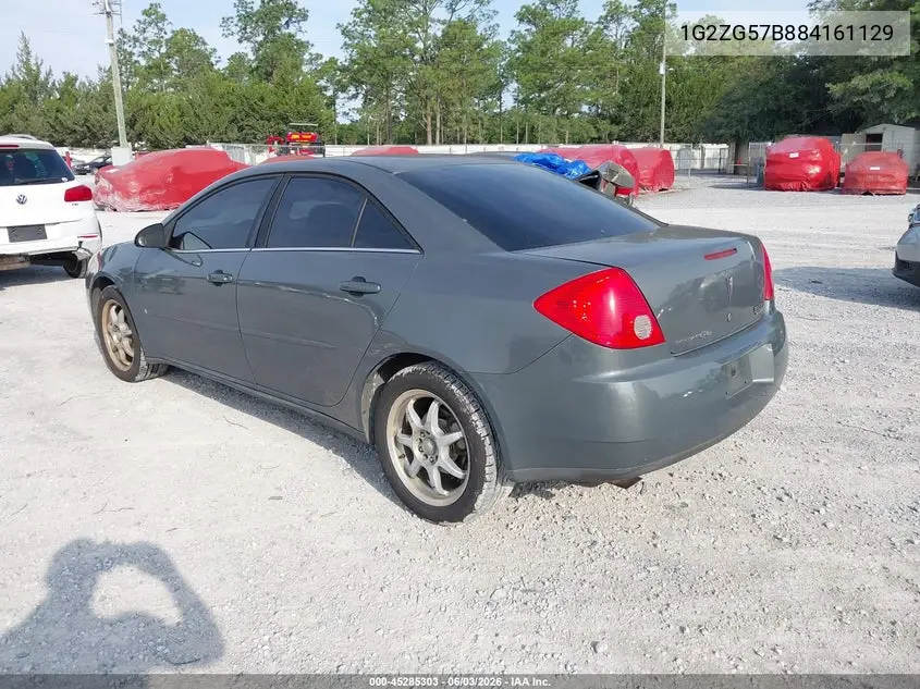 2008 Pontiac G6 VIN: 1G2ZG57B884161129 Lot: 45285303