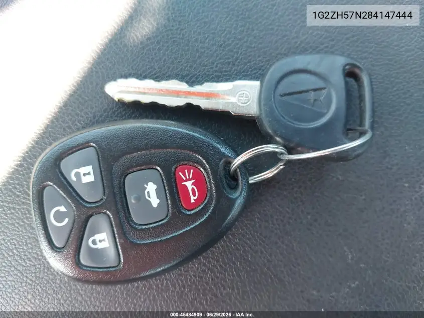 2008 Pontiac G6 Gt VIN: 1G2ZH57N284147444 Lot: 45484909
