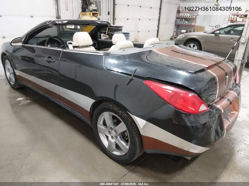 2008 Pontiac G6 Gt VIN: 1G2ZH361084309106 Lot: 45567497