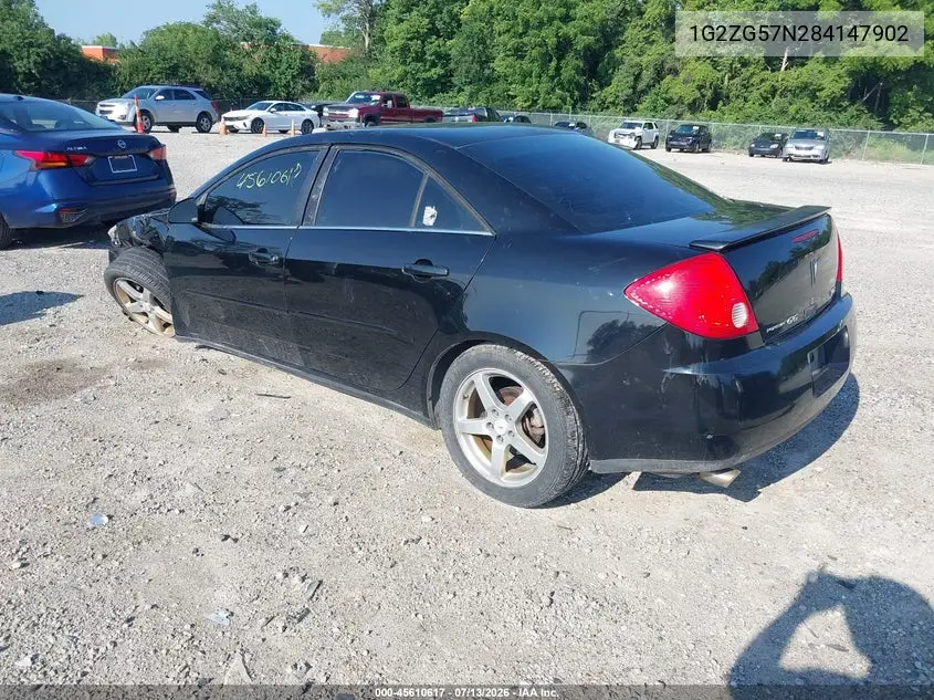2008 Pontiac G6 VIN: 1G2ZG57N284147902 Lot: 45610617