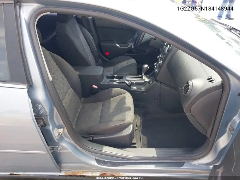 2008 Pontiac G6 VIN: 1G2ZG57N184148944 Lot: 45670495