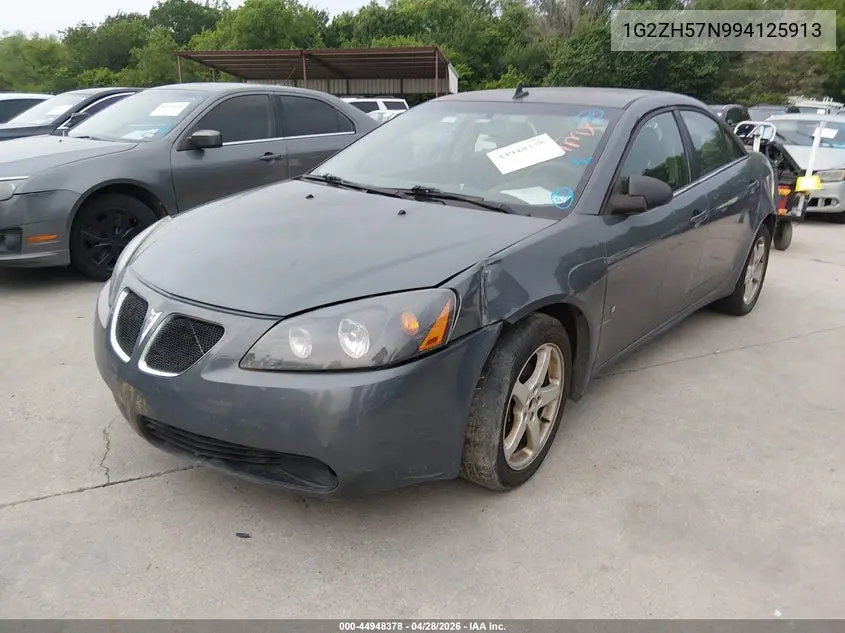 2009 Pontiac G6 Gt VIN: 1G2ZH57N994125913 Lot: 44948378