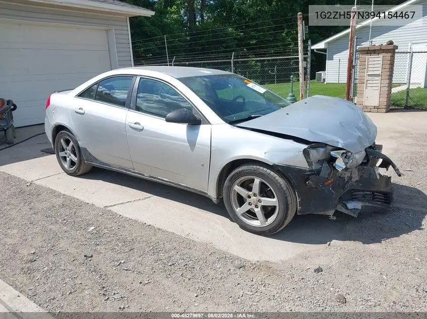 2009 Pontiac G6 Gt VIN: 1G2ZH57N394154467 Lot: 45279697