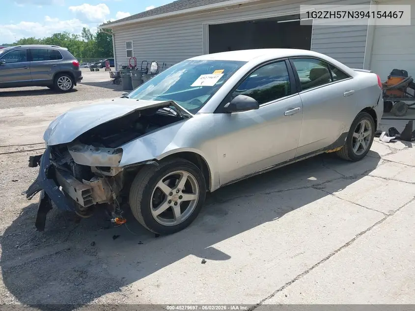 2009 Pontiac G6 Gt VIN: 1G2ZH57N394154467 Lot: 45279697