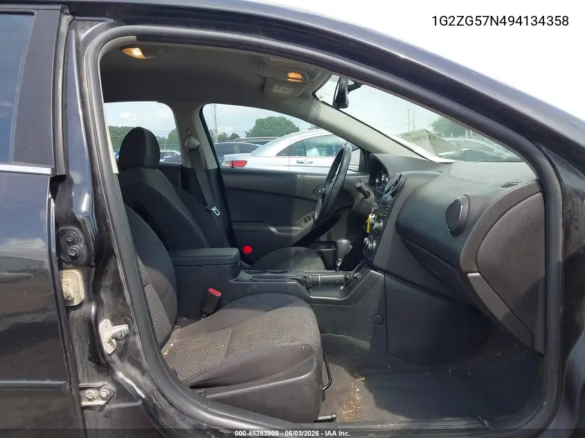 2009 Pontiac G6 VIN: 1G2ZG57N494134358 Lot: 45283908