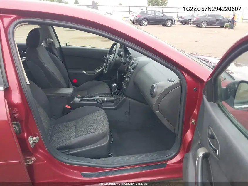 2009 Pontiac G6 VIN: 1G2ZG57N294220607 Lot: 45394870