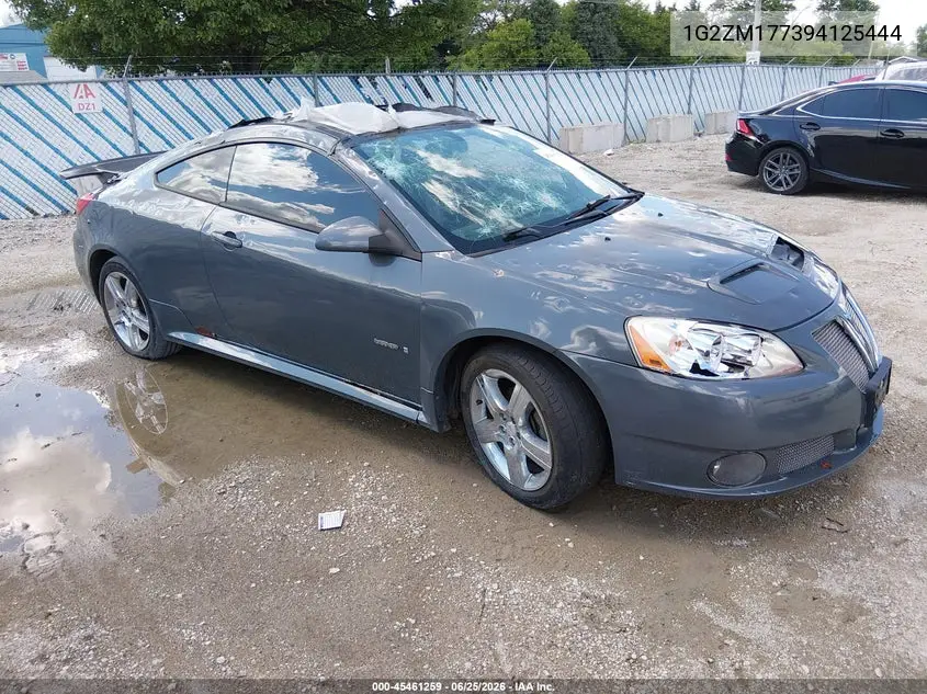 2009 Pontiac G6 Gxp VIN: 1G2ZM177394125444 Lot: 45461259