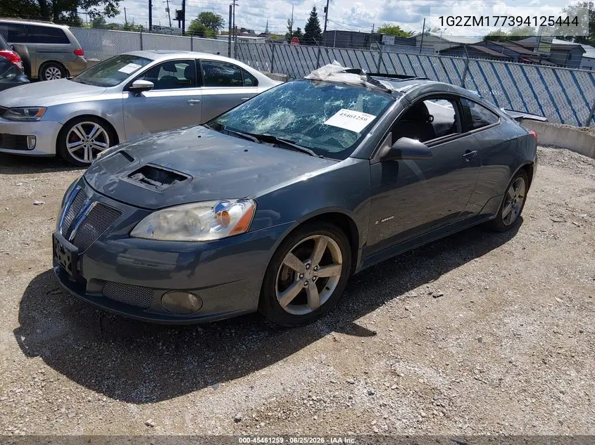 2009 Pontiac G6 Gxp VIN: 1G2ZM177394125444 Lot: 45461259