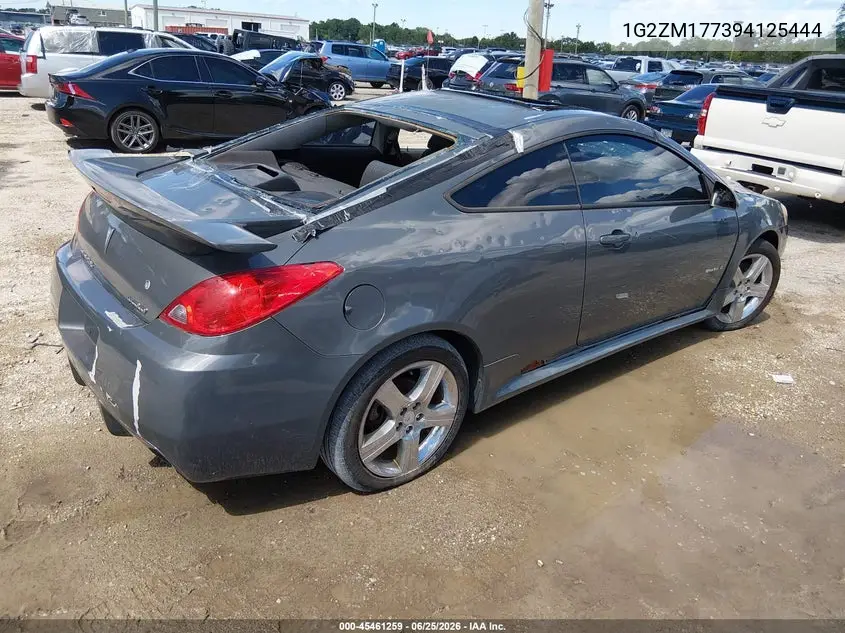 2009 Pontiac G6 Gxp VIN: 1G2ZM177394125444 Lot: 45461259