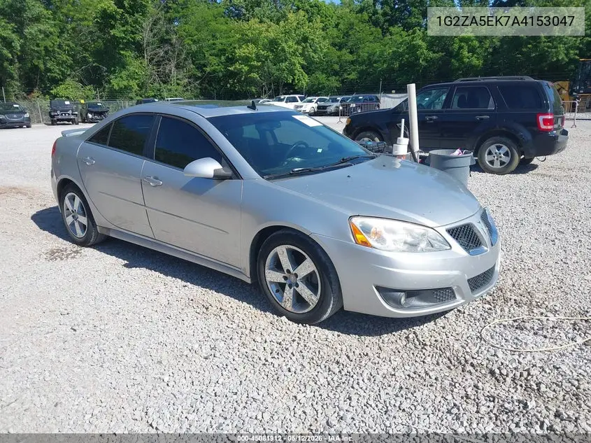 2010 Pontiac G6 VIN: 1G2ZA5EK7A4153047 Lot: 45081912