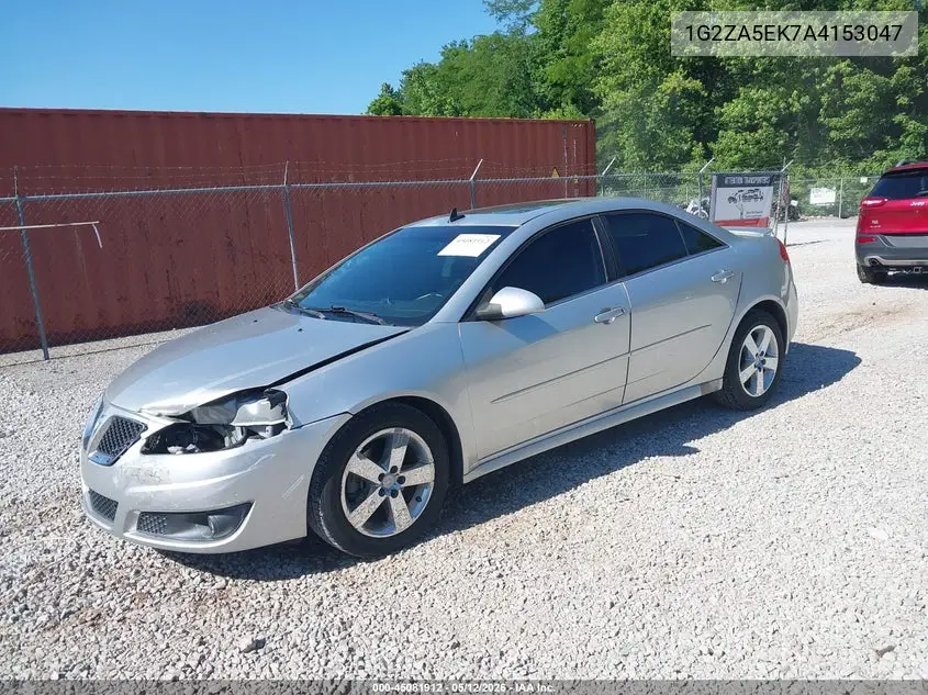 2010 Pontiac G6 VIN: 1G2ZA5EK7A4153047 Lot: 45081912