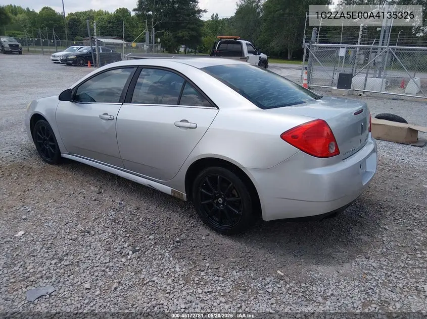 1G2ZA5E00A4135326 2010 Pontiac G6