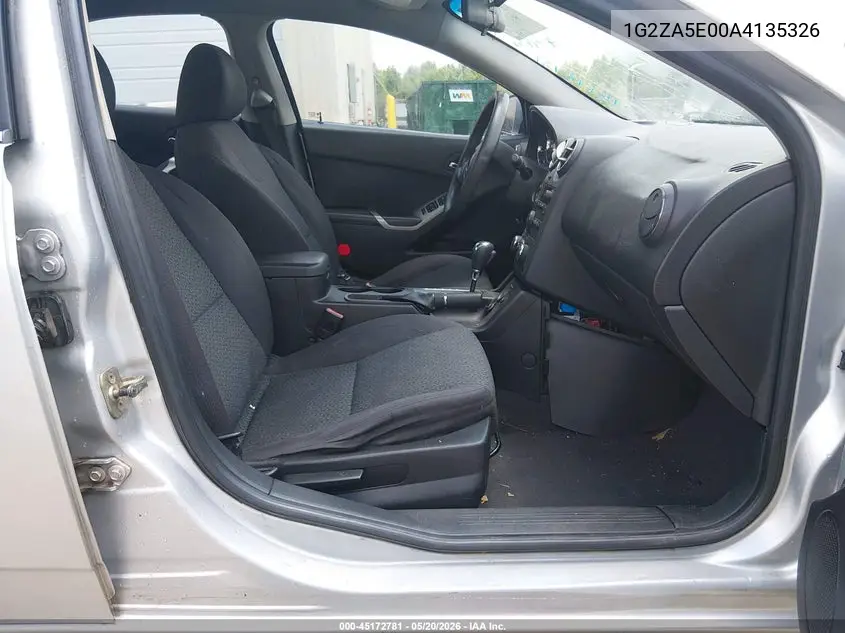1G2ZA5E00A4135326 2010 Pontiac G6