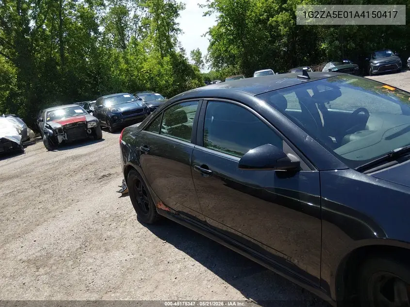 2010 Pontiac G6 VIN: 1G2ZA5E01A4150417 Lot: 45175347