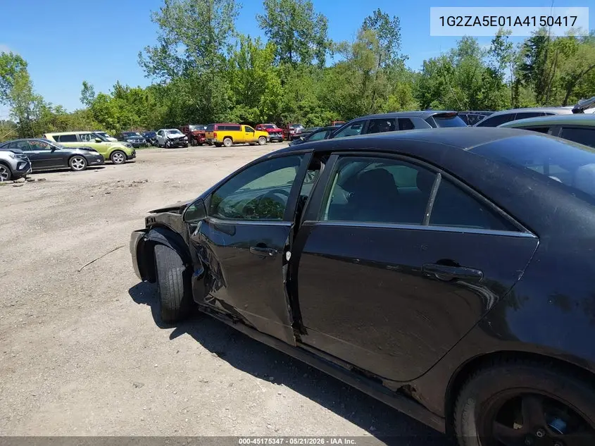 2010 Pontiac G6 VIN: 1G2ZA5E01A4150417 Lot: 45175347