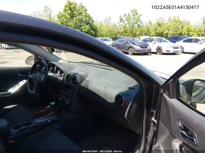 2010 Pontiac G6 VIN: 1G2ZA5E01A4150417 Lot: 45175347