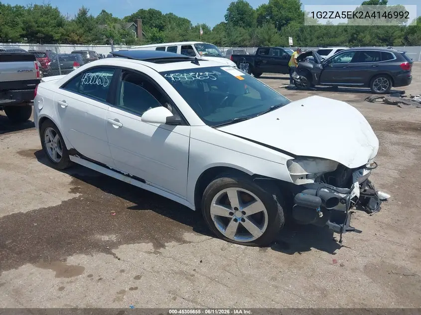 2010 Pontiac G6 VIN: 1G2ZA5EK2A4146992 Lot: 45305655