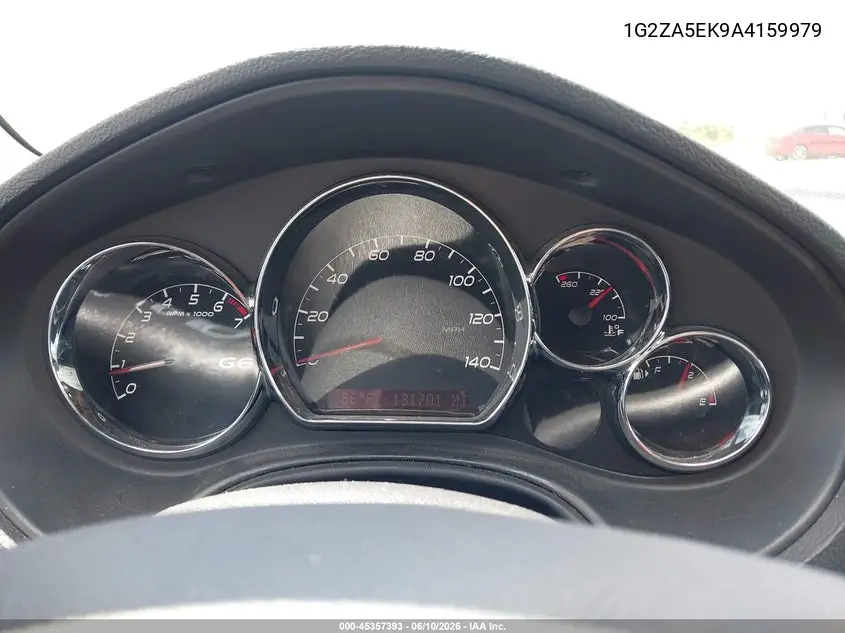 2010 Pontiac G6 VIN: 1G2ZA5EK9A4159979 Lot: 45357393