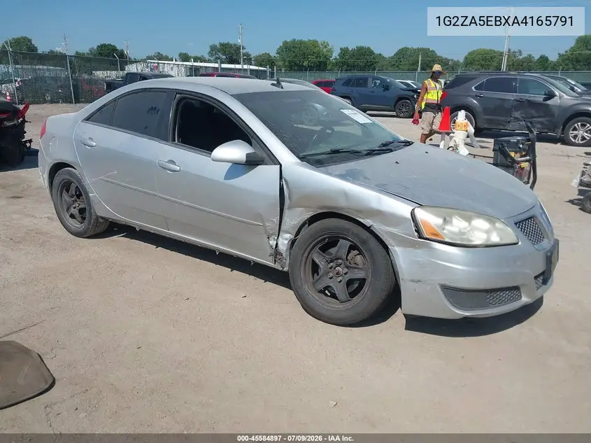 2010 Pontiac G6 VIN: 1G2ZA5EBXA4165791 Lot: 45584897