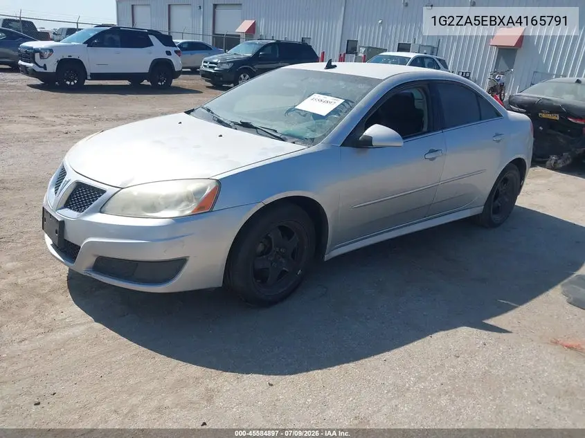 2010 Pontiac G6 VIN: 1G2ZA5EBXA4165791 Lot: 45584897