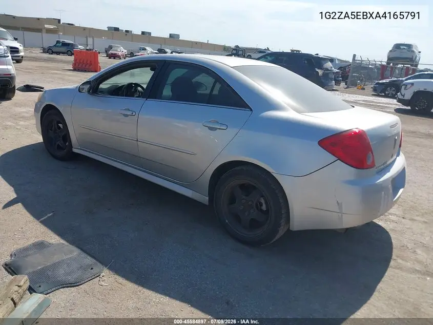 2010 Pontiac G6 VIN: 1G2ZA5EBXA4165791 Lot: 45584897