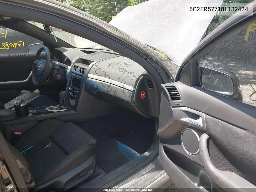 2008 Pontiac G8 VIN: 6G2ER57718L132424 Lot: 45277348
