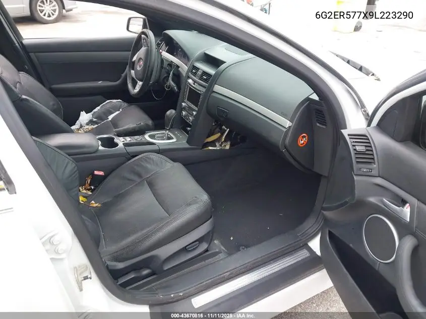 2009 Pontiac G8 VIN: 6G2ER577X9L223290 Lot: 43670816
