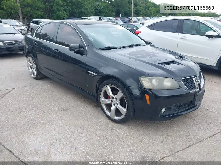 2009 Pontiac G8 VIN: 6G2ER57789L166569 Lot: 45290975