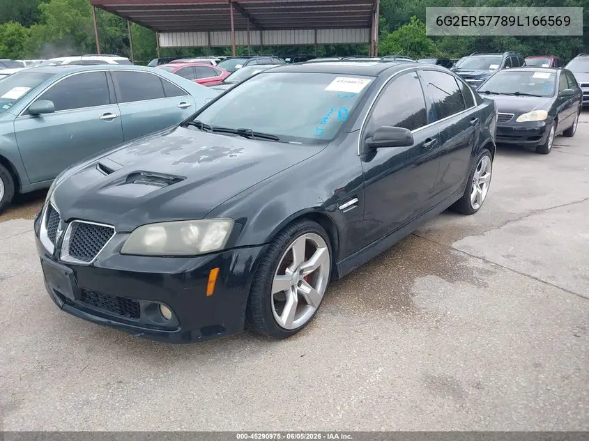 2009 Pontiac G8 VIN: 6G2ER57789L166569 Lot: 45290975