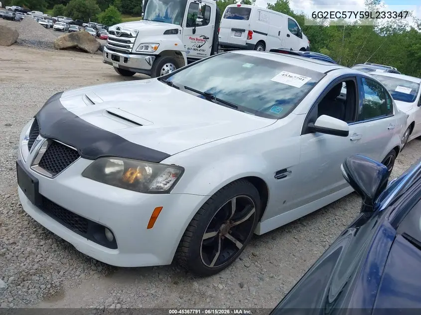 2009 Pontiac G8 Gt VIN: 6G2EC57Y59L233347 Lot: 45367791