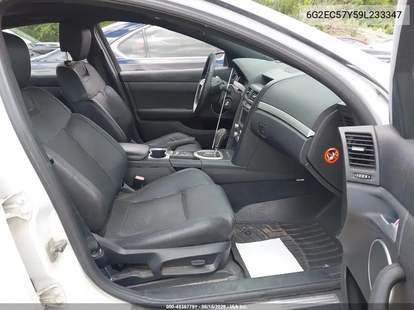 2009 Pontiac G8 Gt VIN: 6G2EC57Y59L233347 Lot: 45367791