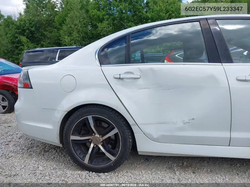 2009 Pontiac G8 Gt VIN: 6G2EC57Y59L233347 Lot: 45367791
