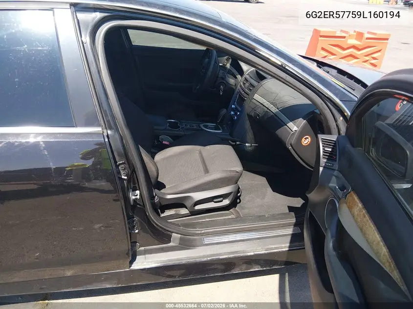 2009 Pontiac G8 VIN: 6G2ER57759L160194 Lot: 45532664