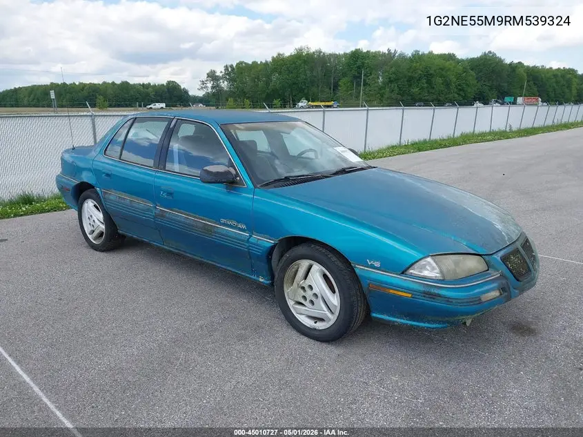 1994 Pontiac Grand Am Se VIN: 1G2NE55M9RM539324 Lot: 45010727