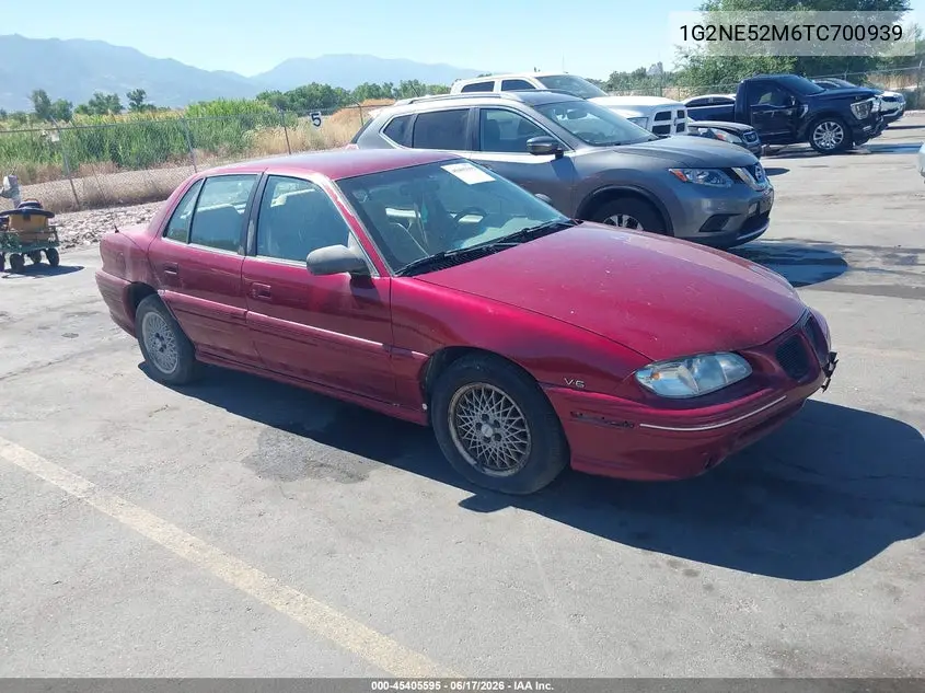 1996 Pontiac Grand Am Se VIN: 1G2NE52M6TC700939 Lot: 45405595
