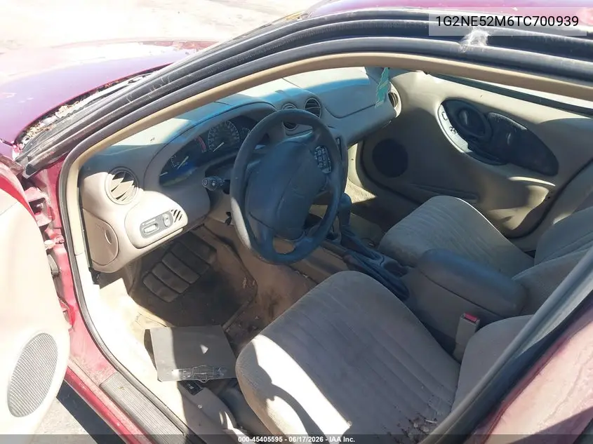 1996 Pontiac Grand Am Se VIN: 1G2NE52M6TC700939 Lot: 45405595