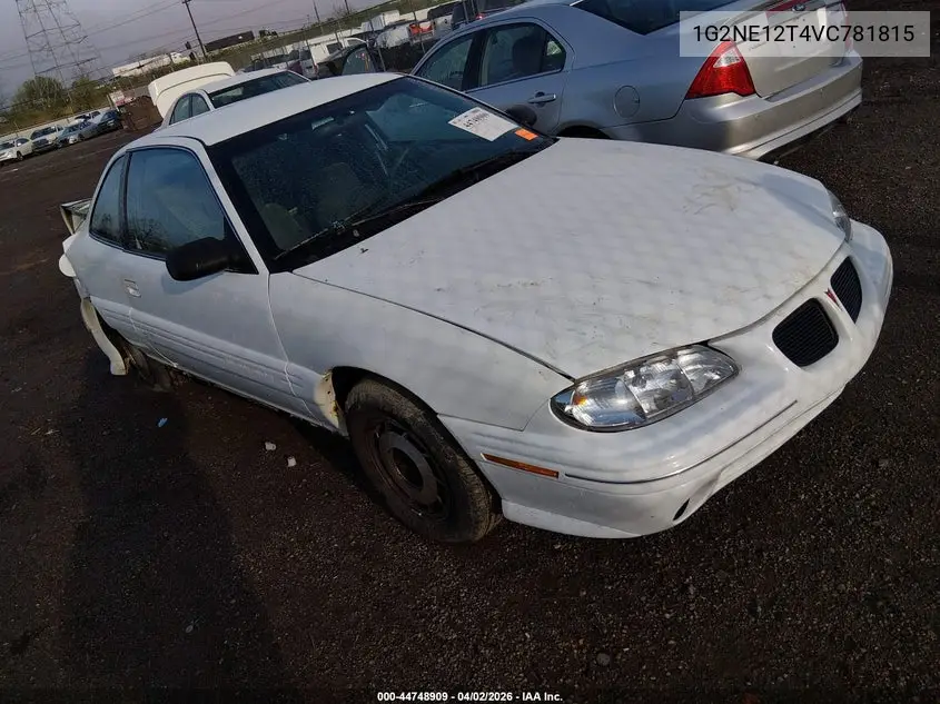 1997 Pontiac Grand Am Se VIN: 1G2NE12T4VC781815 Lot: 44748909