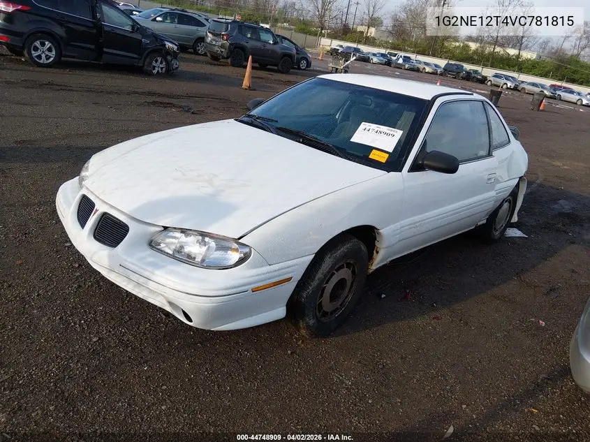 1997 Pontiac Grand Am Se VIN: 1G2NE12T4VC781815 Lot: 44748909