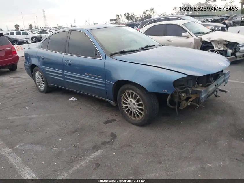 1999 Pontiac Grand Am Se2 VIN: 1G2NE52E9XM875453 Lot: 45517659