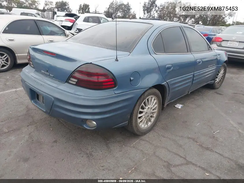 1999 Pontiac Grand Am Se2 VIN: 1G2NE52E9XM875453 Lot: 45517659