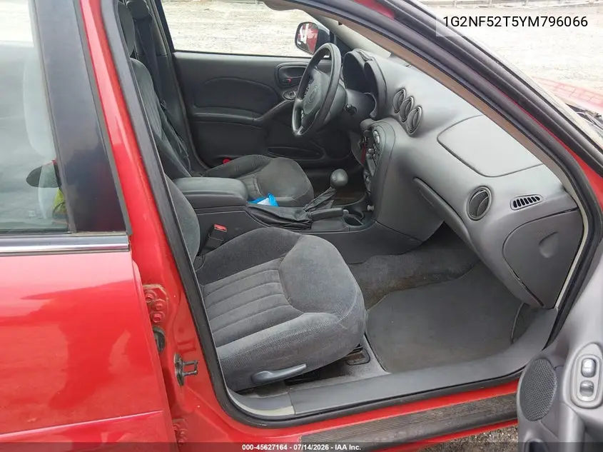 2000 Pontiac Grand Am Se1 VIN: 1G2NF52T5YM796066 Lot: 45627164