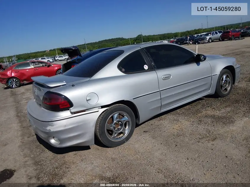 2003 Pontiac Grand Am Gt1 VIN: 1G2NV12E23C104535 Lot: 45059280