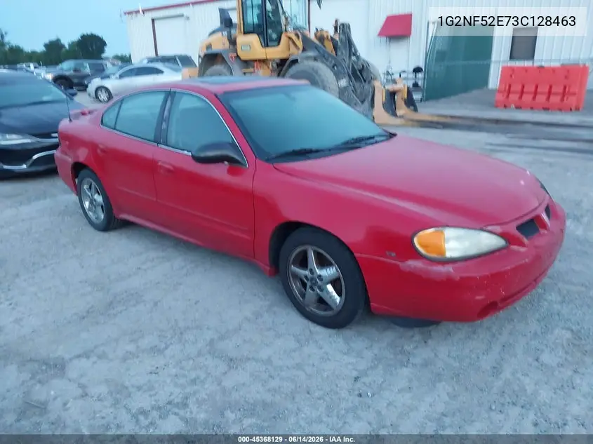 2003 Pontiac Grand Am Se1 VIN: 1G2NF52E73C128463 Lot: 45368129