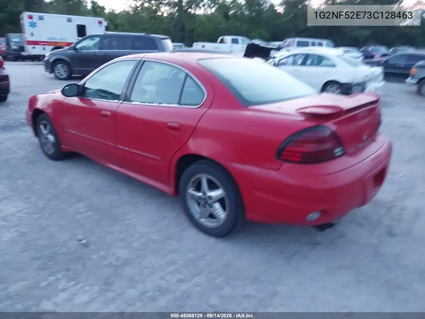 2003 Pontiac Grand Am Se1 VIN: 1G2NF52E73C128463 Lot: 45368129