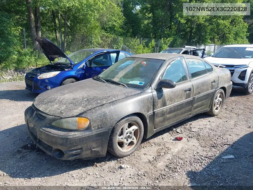2003 Pontiac Grand Am Gt VIN: 1G2NW52EX3C220828 Lot: 45497194